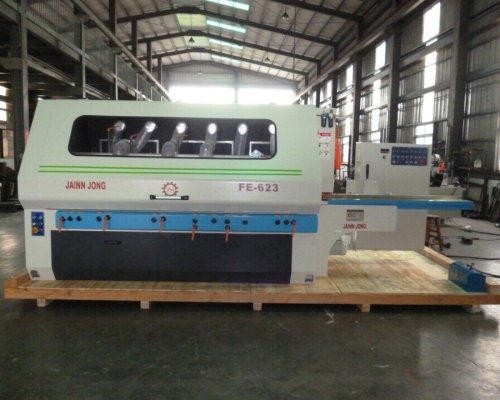 Máy bào 4 mặt 6 trục dao
