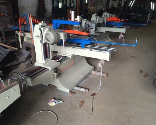 Máy cưa cắt 2 đầu